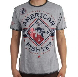 American Fighter Mens Reversible tee. Size Medium